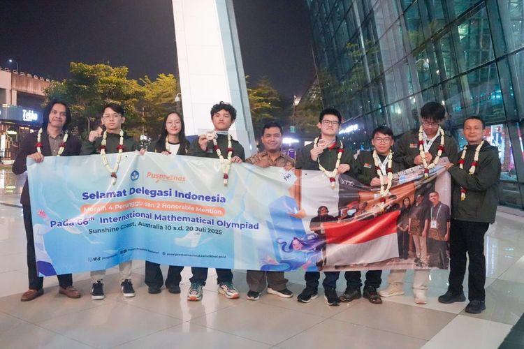 Cerita Peraih 4 Medali Perunggu di International Mathematical Olympiad 2025